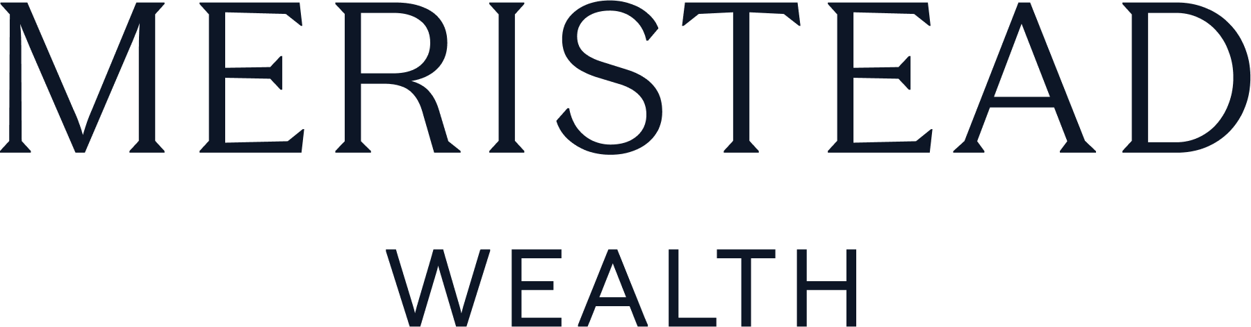 Meristead Wealth Wordmark_Lockup_Navy
